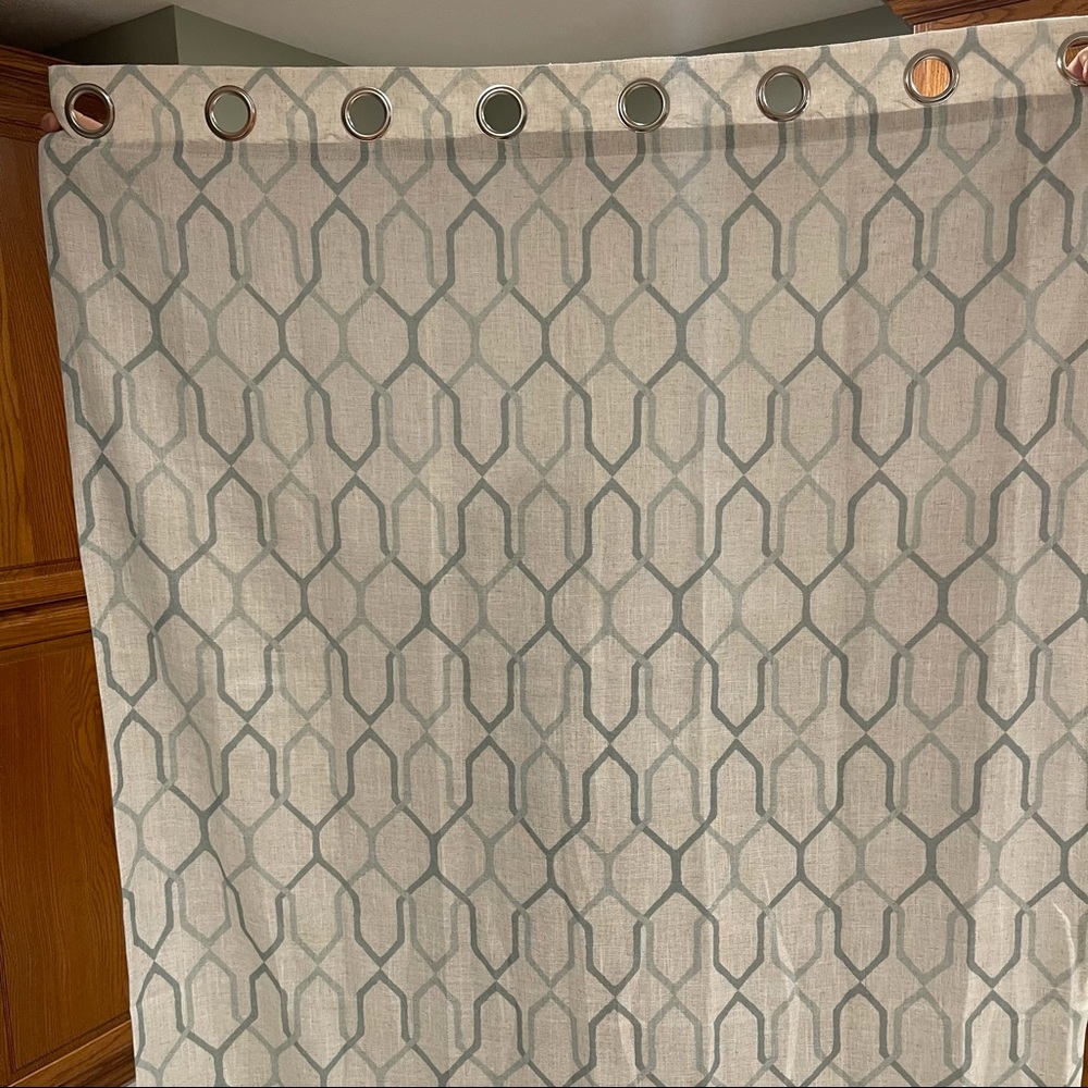Allen + Roth 50x84 TWO PANELS blackout curtains